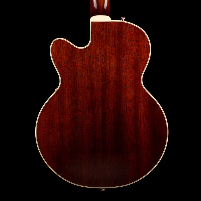 Gretsch Limited Edition Falcon Center Block Jr. Quilted Maple Roundup Orange with Case