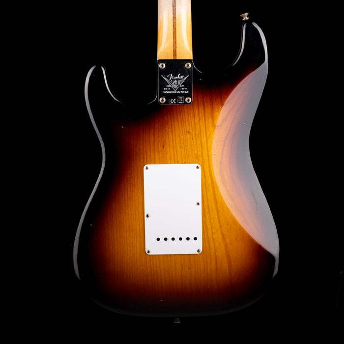 Used 2024 Fender Custom Shop Limited Edition 70th Anniversary 1954 Stratocaster Journeyman Relic Wide-Fade 2-Color Sunburst with OHSC