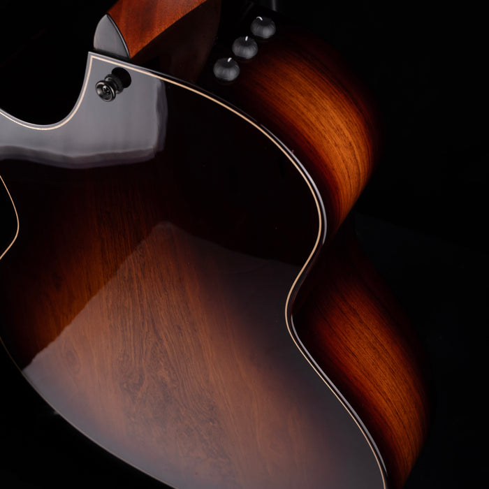 Used 2025 Taylor Builder's Edition 814ce Honduran Rosewood Kona Edgeburst With OHSC