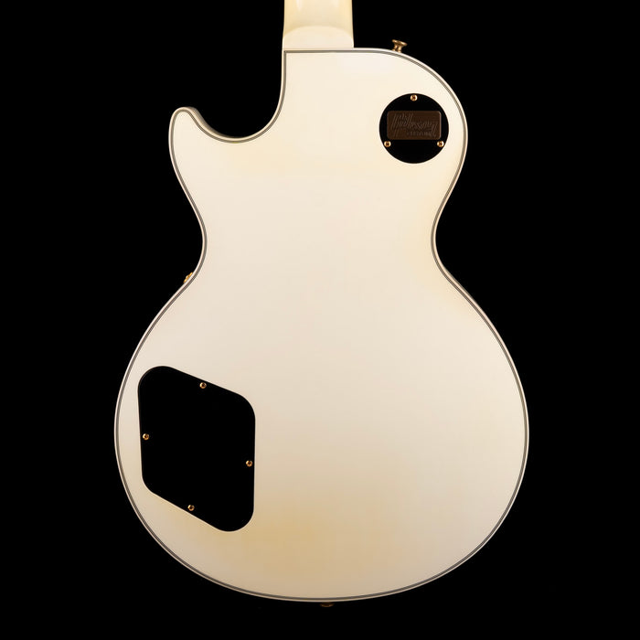 Used Gibson Custom Shop Les Paul Custom Alpine White with OHSC