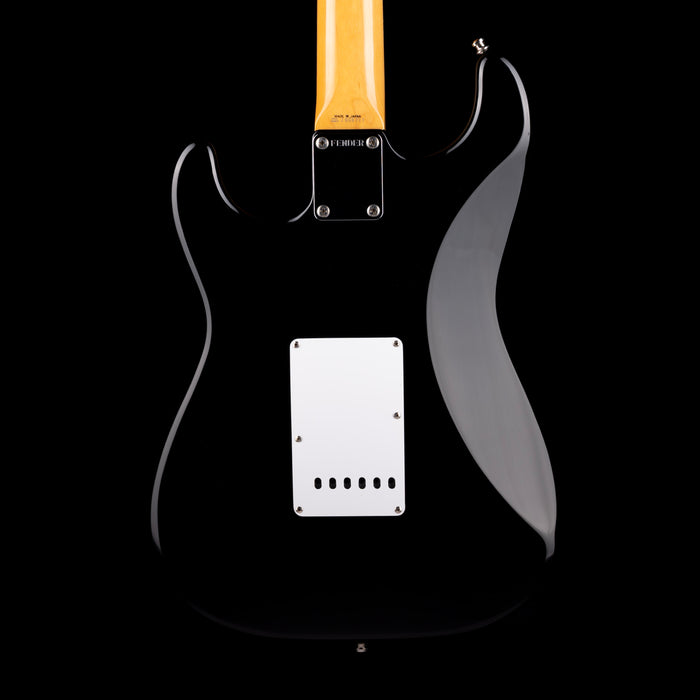 Pre Owned 1989-90 Fender Made In Japan '62 Reissue Stratocaster Black With Gig Bag