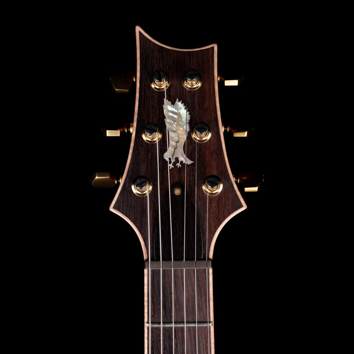 PRS Private Stock Custom 24 Semi-Hollow Piezo Blood Red Glow With Case