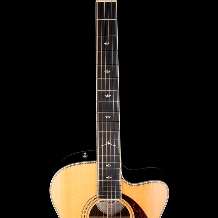 Used Fender Paramount PM-3 Deluxe Acoustic Electric Natural With Gig Bag