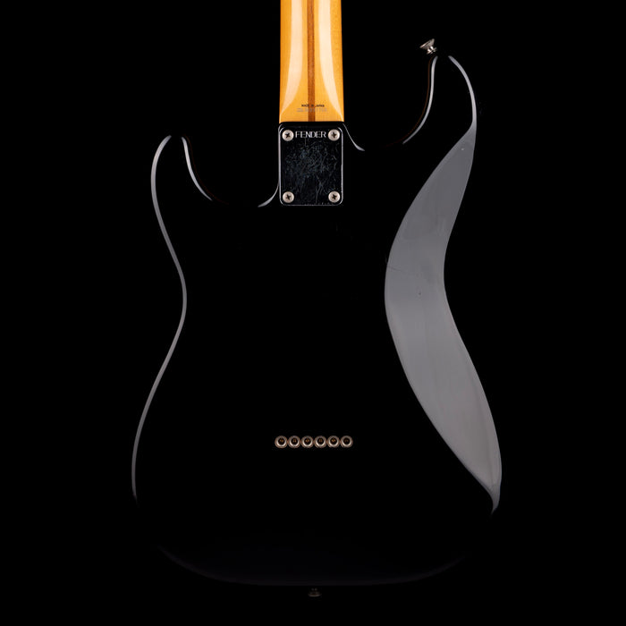 Pre Owned '90s Fender Made in Japan 1957 Reissue Stratocaster Hardtail Black With Gig Bag