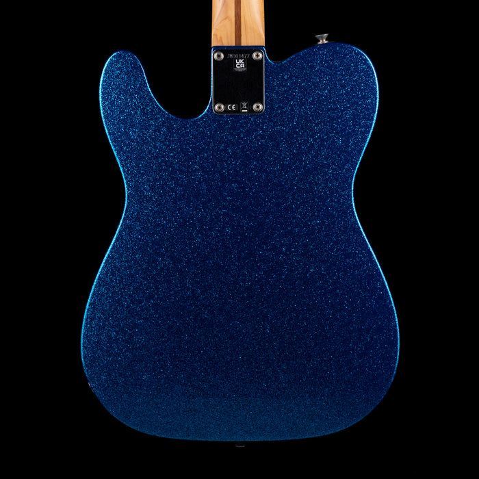 Used Fender Artist Series J Mascis Tele Bottle Rocket Blue Flake With Gig Bag