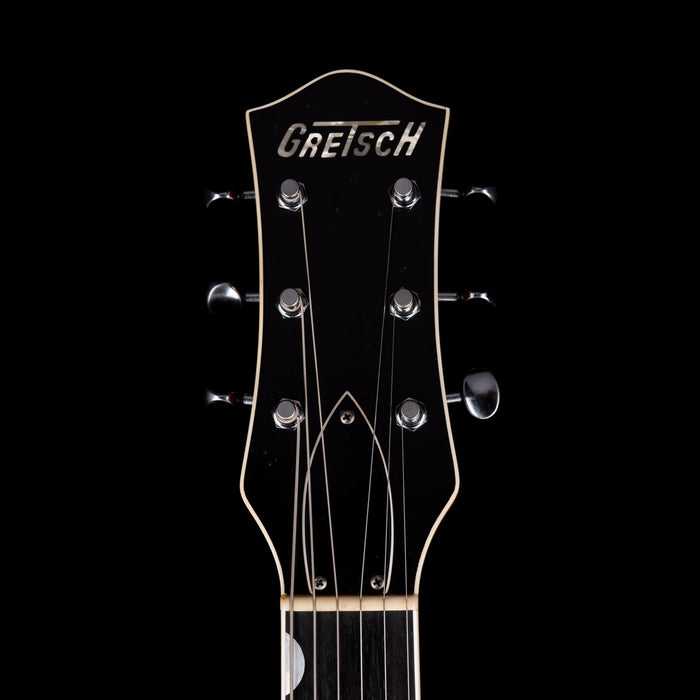 Pre Owned 2015 Gretsch Custom Shop G6128CS 1959 Duo Jet Relic Champagne Sparkle With OHSC
