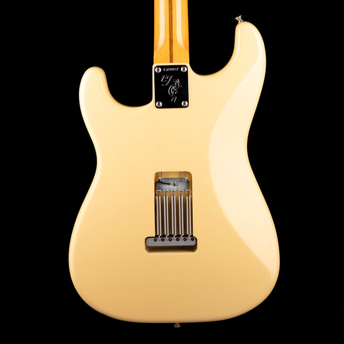 Pre Owned 2018 Fender Eric Johnson Thinline Stratocaster Vintage White With Gig Bag