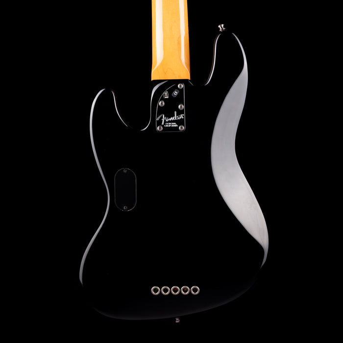 Pre Owned 2005 Fender Marcus Miller Jazz Bass V Black With OHSC