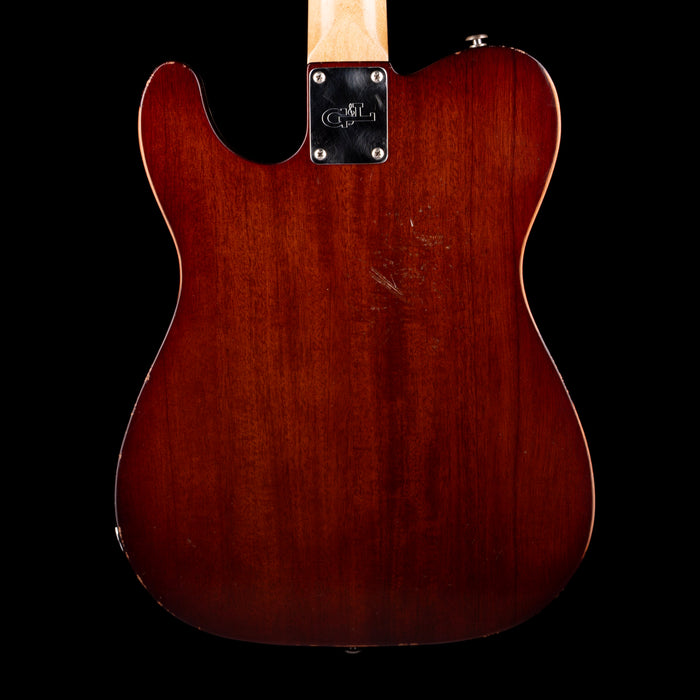 G&L Custom Shop Solamente Mahogany ASAT Tobacco Sunburst Electric Guitar With Soft Case