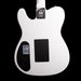 Pre Owned Fender Jack White Triplesonic Acoustasonic Telecaster Satin Arctic White with Black Top With OHSC