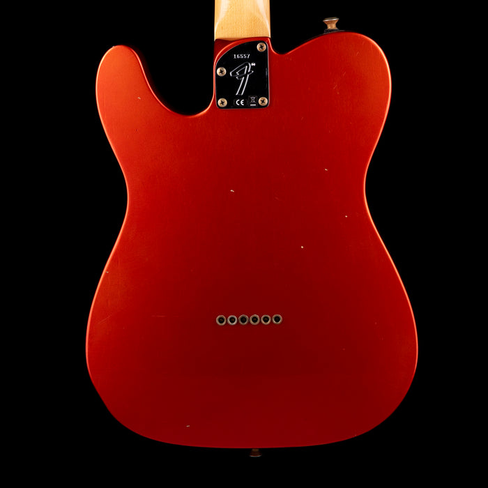 Pre Owned 2024 Fender Custom Shop Postmodern Telecaster HS Journeyman Relic, Faded Aged Candy Tangerine With OHSC