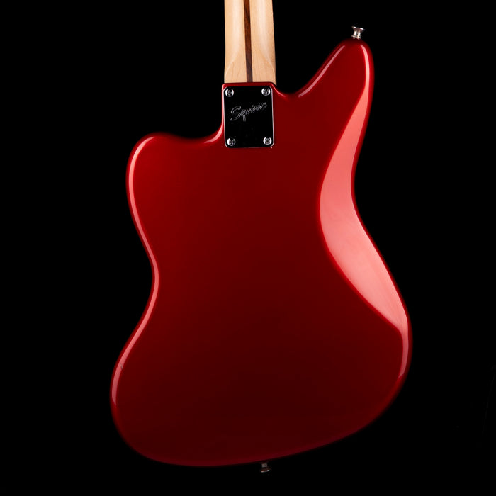 Pre Owned Squier Vintage Modified Jaguar Short Scale Bass Candy Apple Red With Gig Bag