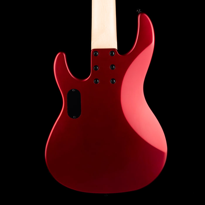 Pre Owned ESP LTD AP-5 5-String Bass in Metallic Red With OHSC
