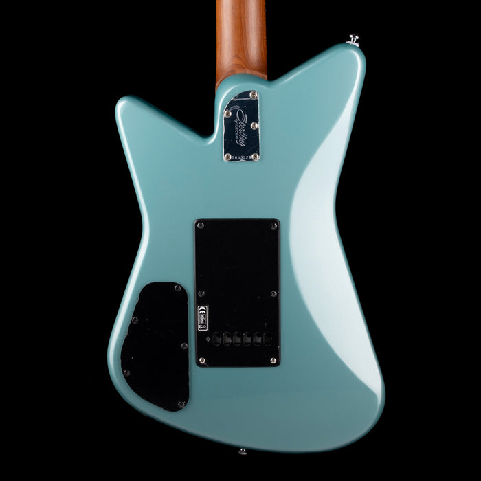 Used Sterling by Music Man Mariposa Dorado Green Electric Guitar