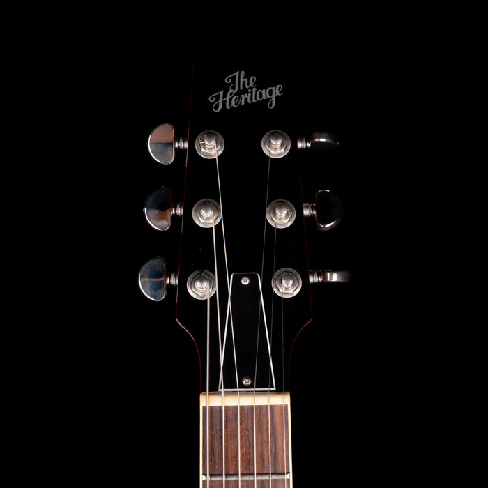 Pre Owned 2021 Heritage Standard H-535 Semi-Hollow Trans Cherry Electric Guitar With OHSC