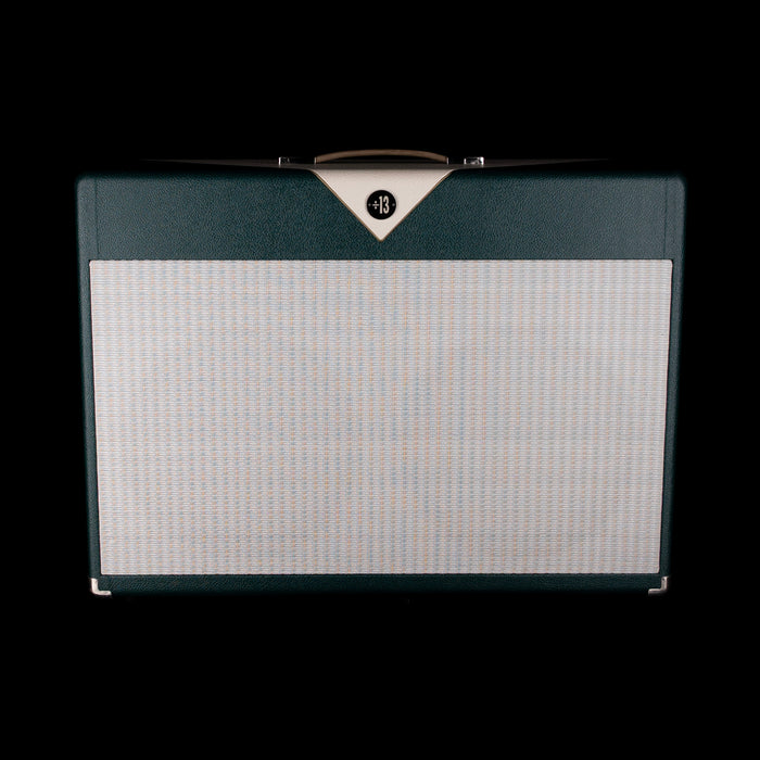 Pre Owned 2007 Divided By 13 FTR37 Green/Cream Guitar Amp Head And 2x12" Cab with Footswitch and Covers