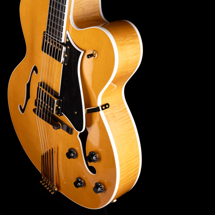 Heritage Eagle Classic Hollow Antique Natural Electric Guitar with Case