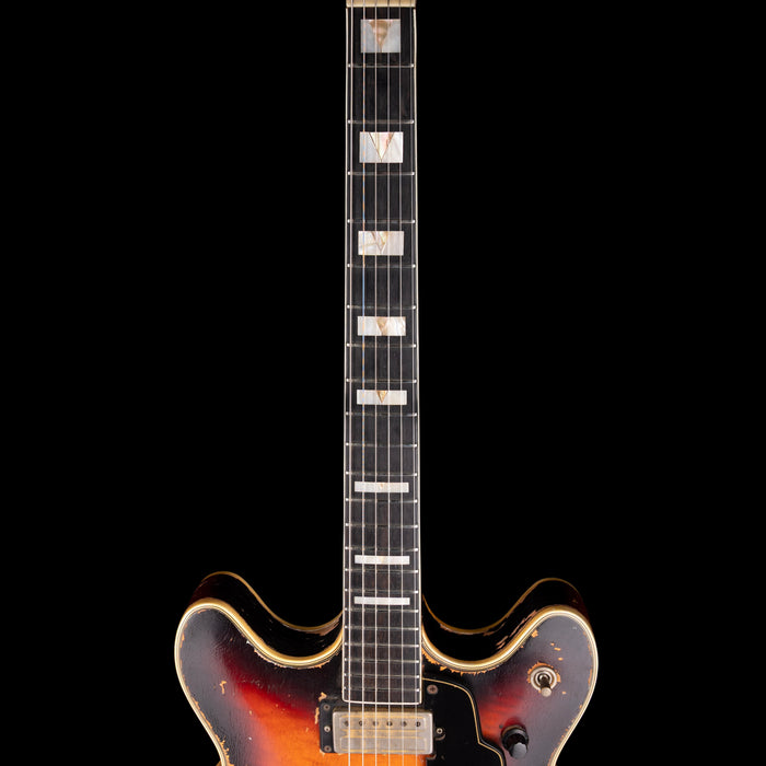 Vintage Guild	1966 Starfire VI Sunburst Hollowbody Guitar With OHSC