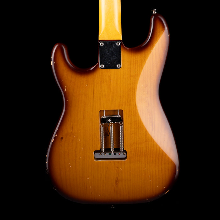 Used Partscaster S-Style Whiskey Sunburst Electric Guitar