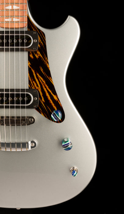 Powers Electric A Type Hardtail Dolomite Silver with Softshell Case