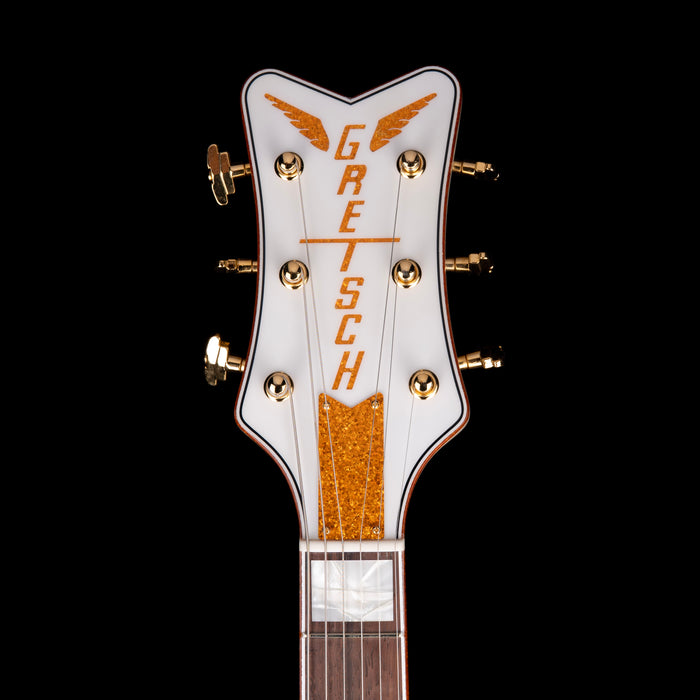 Gretsch Custom Shop Masterbuilt G6134-55 1955 White Penguin NOS Brazilian Rosewood Aged White