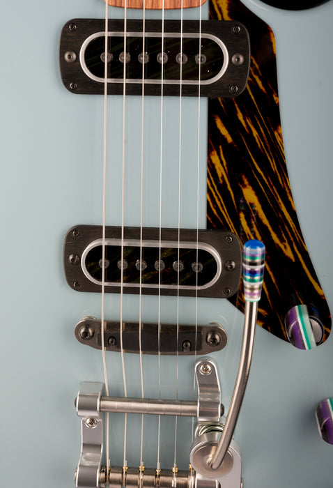 Powers Electric A-Type Meissen Blue With Softshell Case