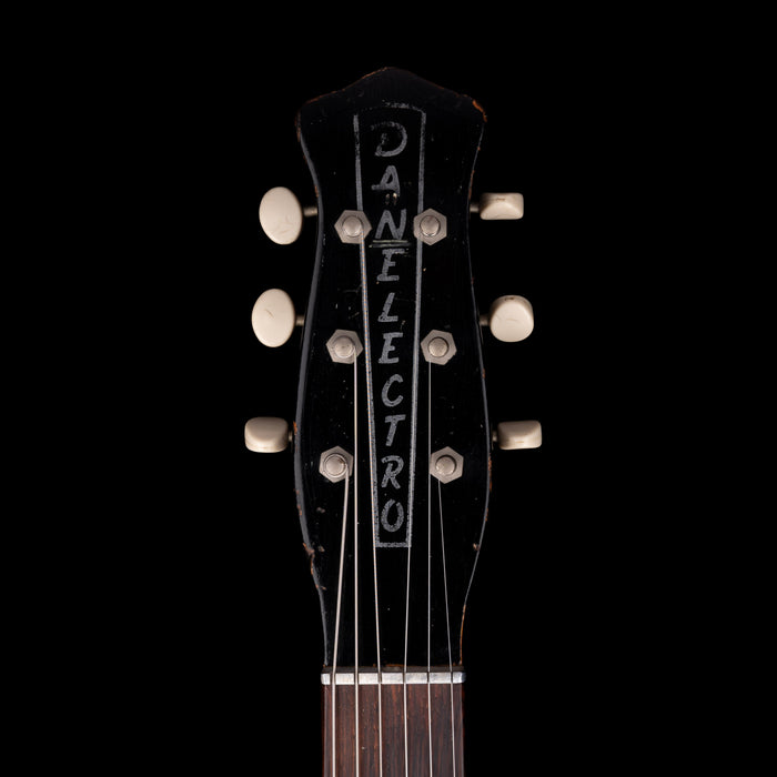 Vintage Danelectro 1959-62 U1 Model 3011 Black With OHSC
