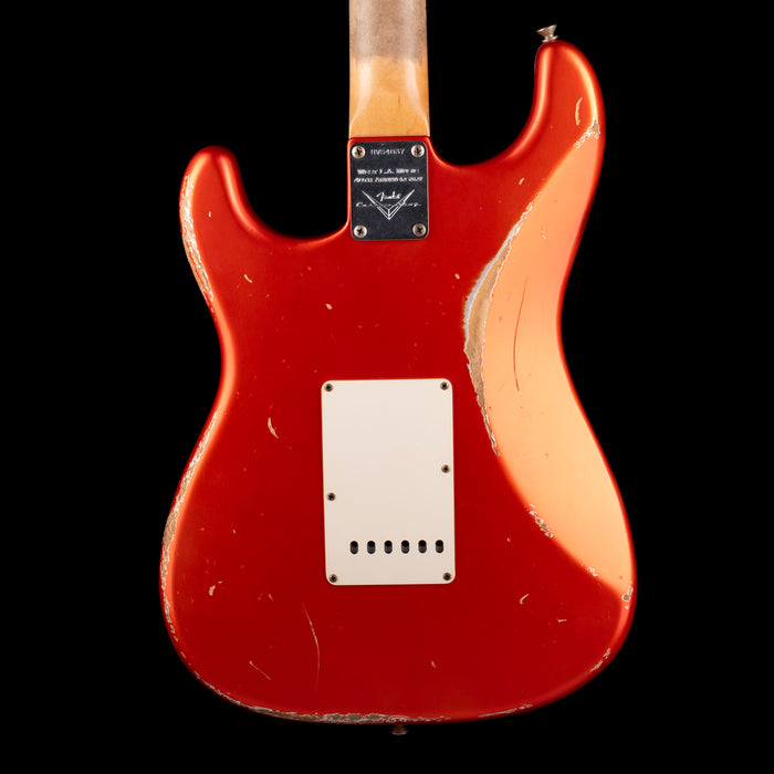 Used 2008 Fender Custom Shop Limited Edition Ultimate Vintage Stratocaster Heavy Relic Candy Tangerine with OHSC