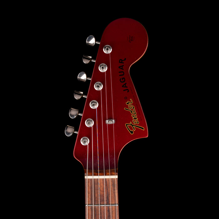 Pre-Owned 2013 Fender MIJ '66 Reissue Jaguar Candy Apple Red With Case
