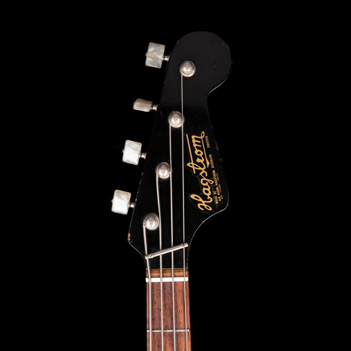 Pre Owned 1968 Hagstrom HB-1 Bass Black With OHSC