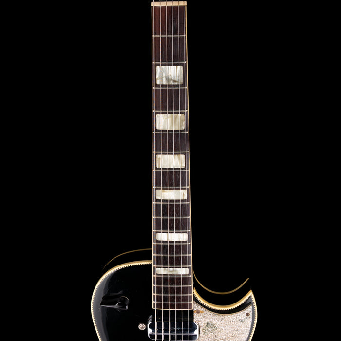 Vintage 1960's Kay Pro Thinline Model 1993 in Speed Demon Black With OSSC