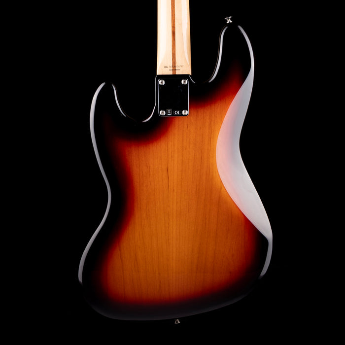 Used 2020 Fender Geddy Lee Jazz Bass 3-Tone Sunburst With Gig Bag
