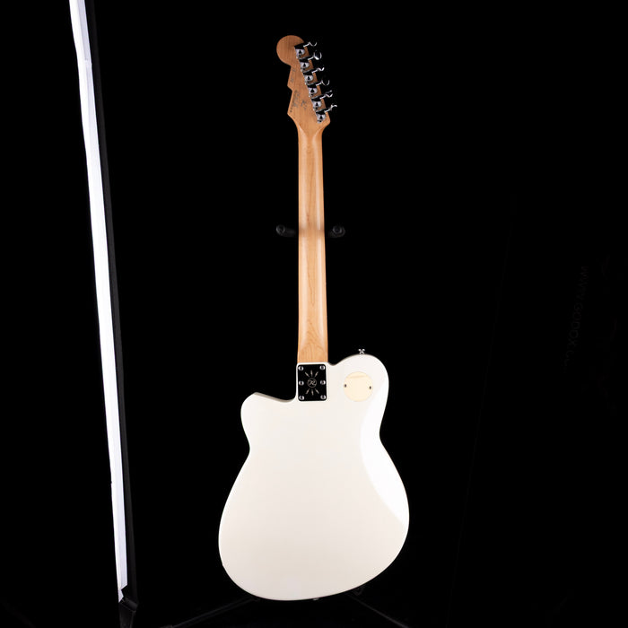 Pre Owned Reverend Double Agent W Metallic Silver Freeze with Gig Bag