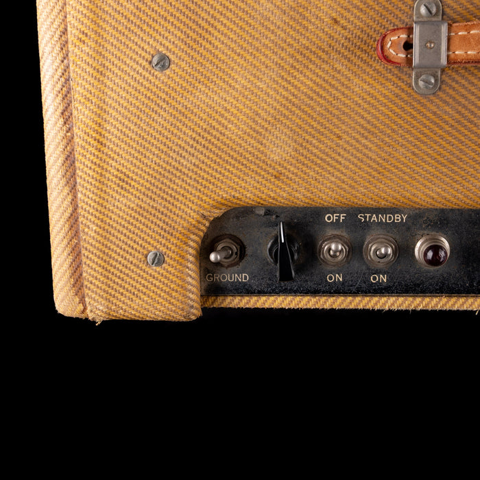 Pre Owned Fender 1954 Bassman Clone 1x15 Lacquered Tweed Guitar Amp Combo