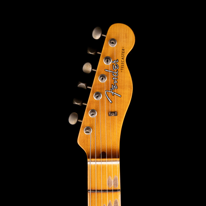 Fender Custom Shop 1958 Telecaster Journeyman Relic Surf Green Sparkle Burst With Case