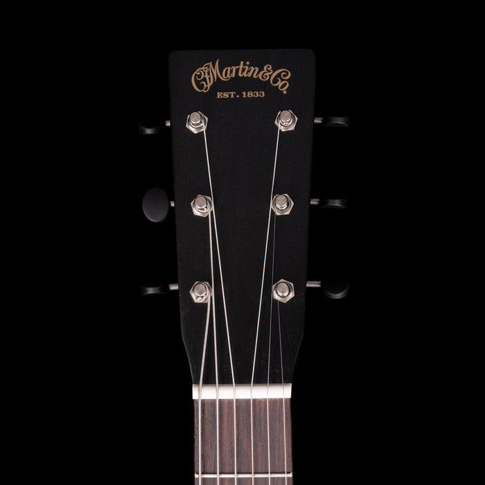 Martin 000-17E Black Smoke Acoustic Electric Guitar with Soft Case