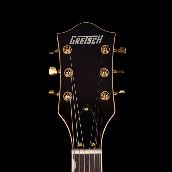 Used 2025 Gretsch Limited Edition Electromatic Flame Okoume Broadkaster Roundup Orange