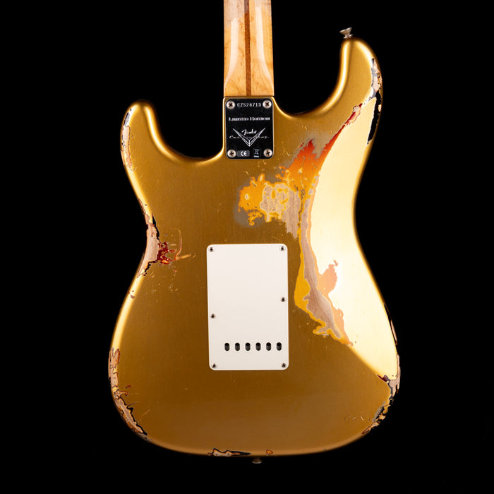 Used 2016 Fender Custom Shop Limited Edition Heavy Relic Mischief Maker Aged Aztec Gold With OHSC