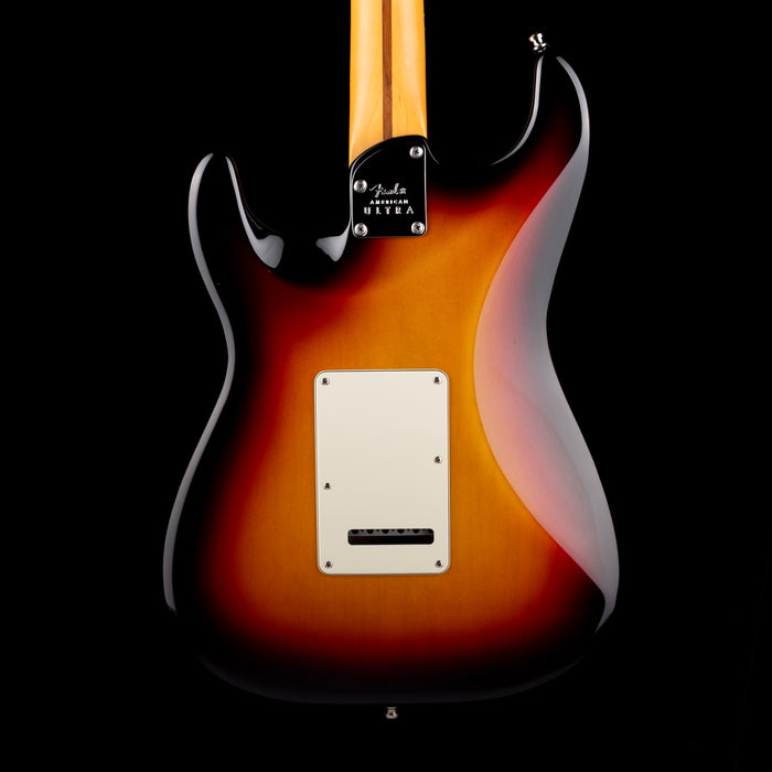 Pre Owned 2023 Fender American Ultra Stratocaster Ultraburst Electric Guitar W OHSC