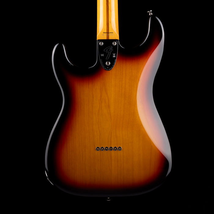 Pre-Owned 2011 Fender Made In Japan ‘72 Pawnshop Strat Thinline 3-Tone Sunburst With Gig Bag