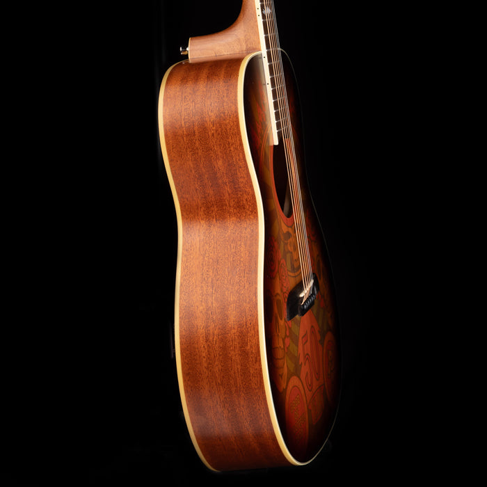 Used Alvarez AF65GD/MSHB Limited Edition Grateful Dead Acoustic With OHSC