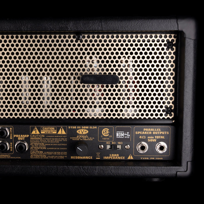 Pre Owned EVH 5150 III EL34 50-Watt Guitar Amp Head With Footswitch