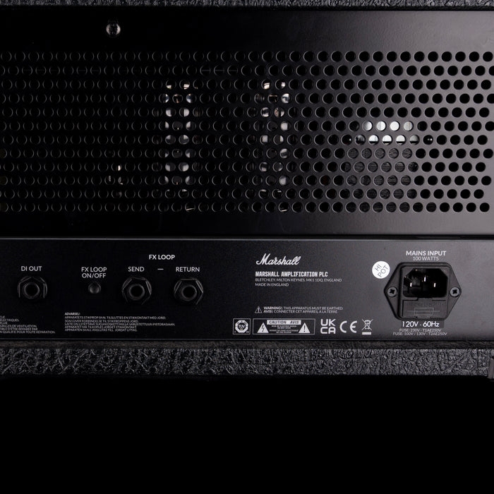 Used Marshall JCM800 Lead Series Studio SC20H Guitar Amp Head and Cabinet Black