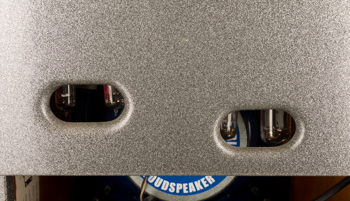 Pre Owned Swart Special Edition Space Tone Reverb Silver Sparkle Guitar Amp Combo with Footswitch