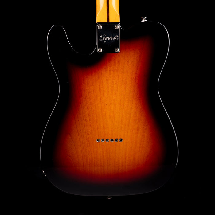 Pre-Owned 2012 Squier Classic Vibe 70's Telecaster Thinline 3-Tone Sunburst With Gig Bag