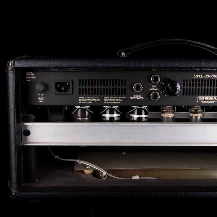 Pre-Owned Mesa-Boogie Dual Rectifier Blue Angel 18/33/38 Class A Guitar Amp Head Black With Cover