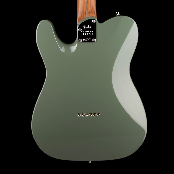 Fender Limited Edition American Ultra II Telecaster Antique Olive with Case