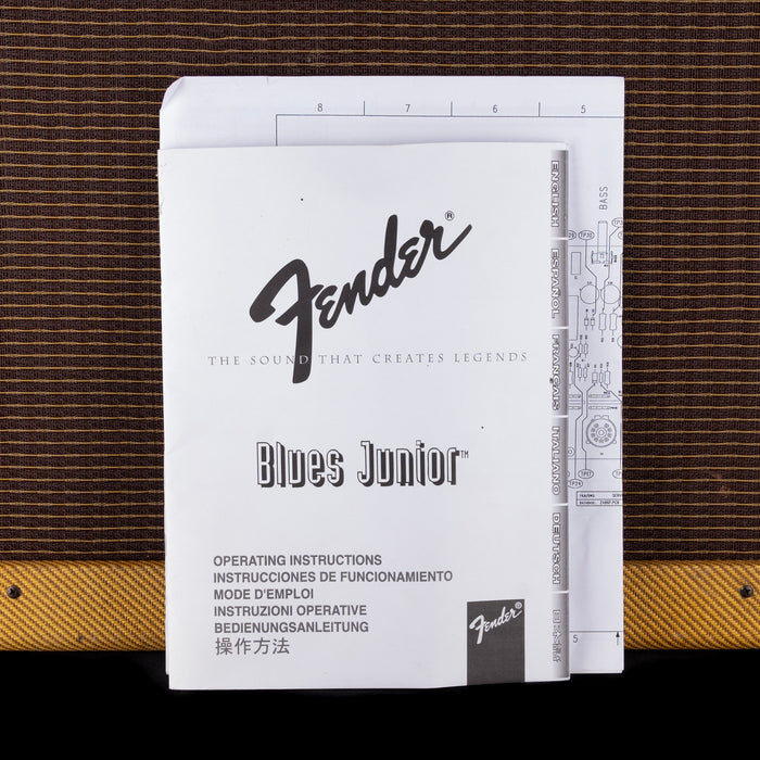 Pre-Owned 2008 Fender Blues Junior Lacquered Tweed Guitar Amp Combo