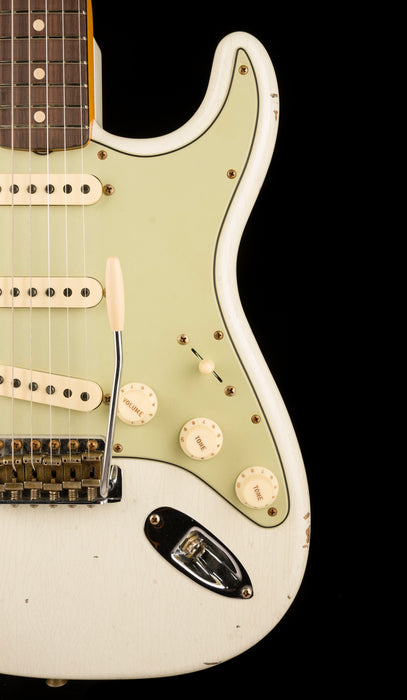Fender Custom Shop Limited Edition 1964 Stratocaster Relic Aged Olympic White