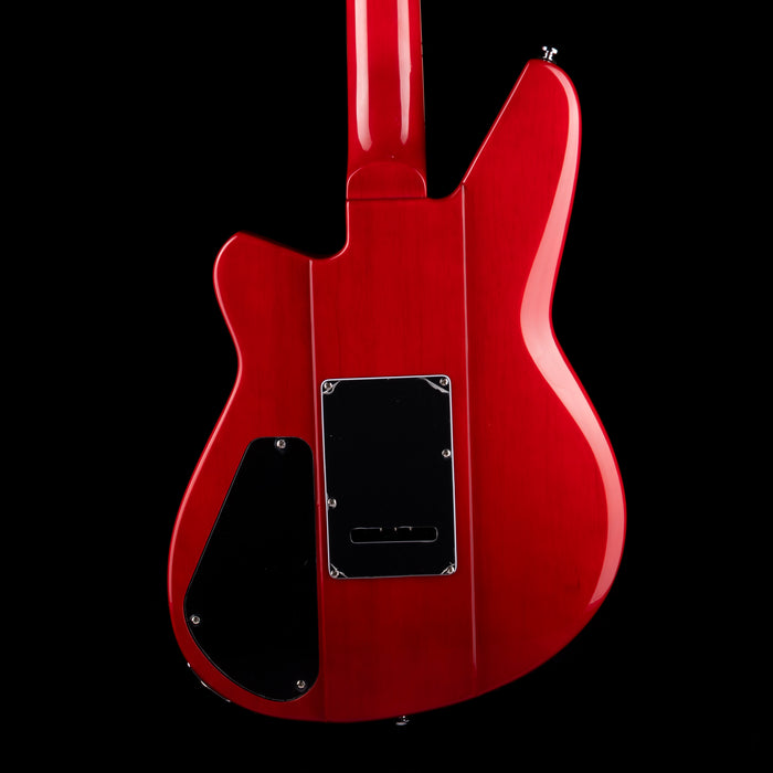 Reverend Warhawk Double Agent W Trans Cherry with Case